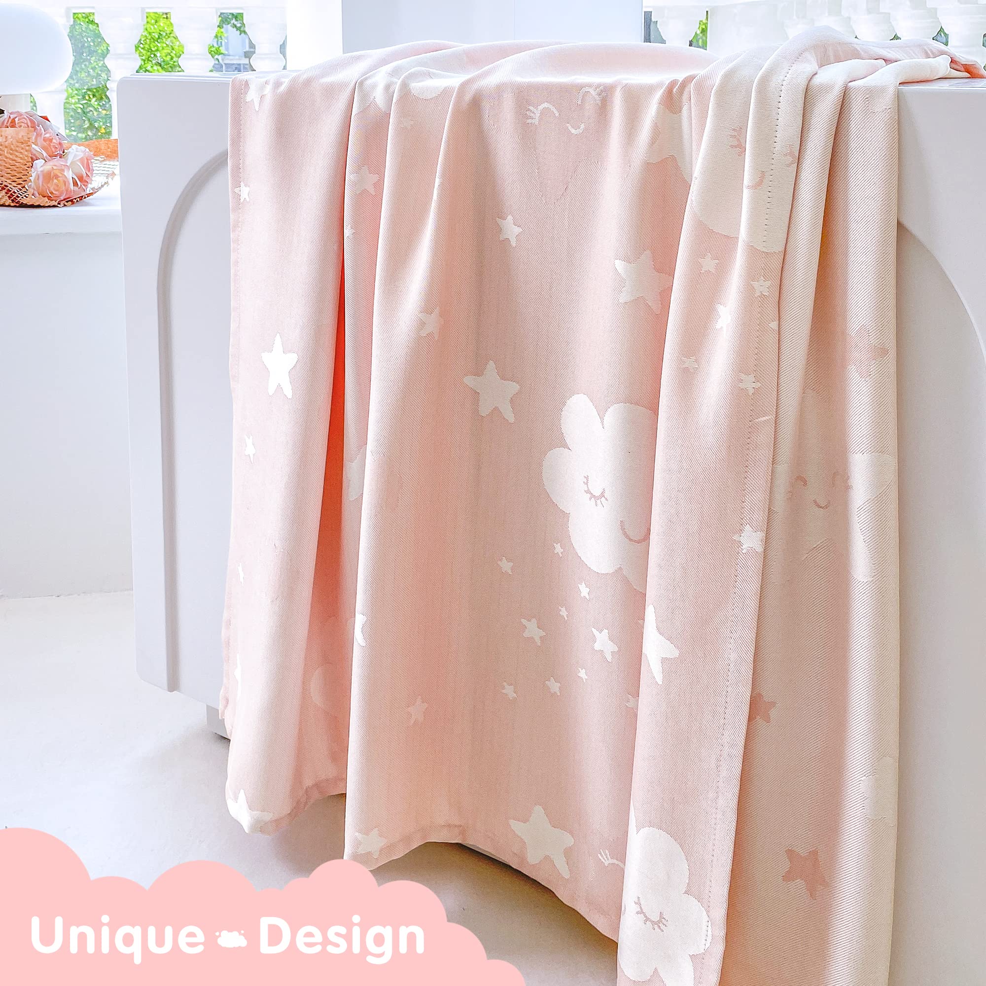 Amyhomie Cooling Blanket For Kids, Soft Comfy Summer Throw Blankets For Hot Sleepers, Girls Blanket For 1-12 Year Old Children C