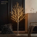 LITBLOOM Lighted Birch Twig Tree with Fairy Lights 4FT 200 LED Lights for Indoor Outdoor Home Thanksgiving Christmas Holiday Dec