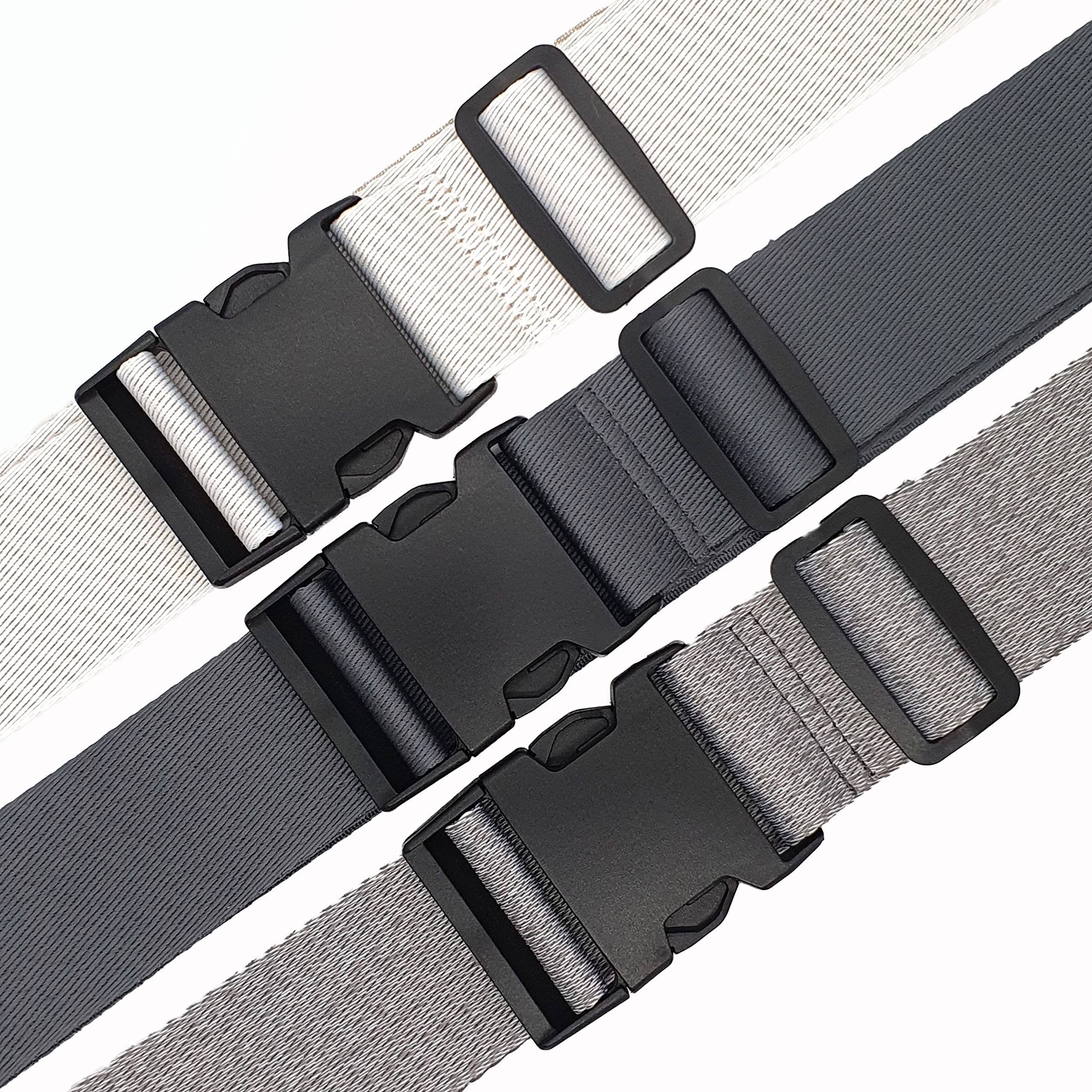 One K 2Pcs Topper/Memory Foam Mattress Packing Straps For Moving Or Storage (60' X 2', Dark Grey)