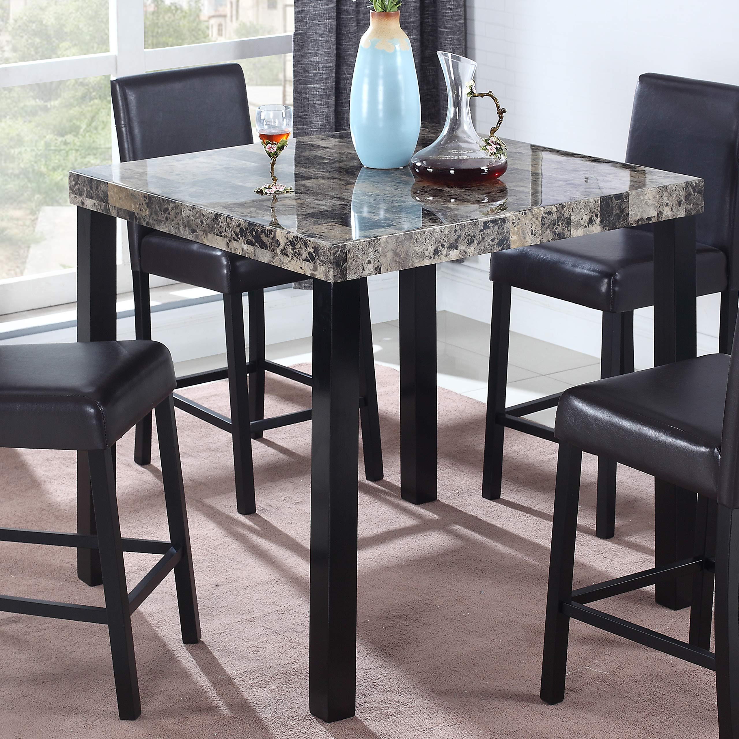 Best Master Furniture Britney Counter Height Table