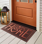 A1 Home Collections A1Hc Rubber Pin Welcome Door Mats 24'X39' For Outdoor Entrance,Fun Designed Floor Mat, Welcome Mats For Fr