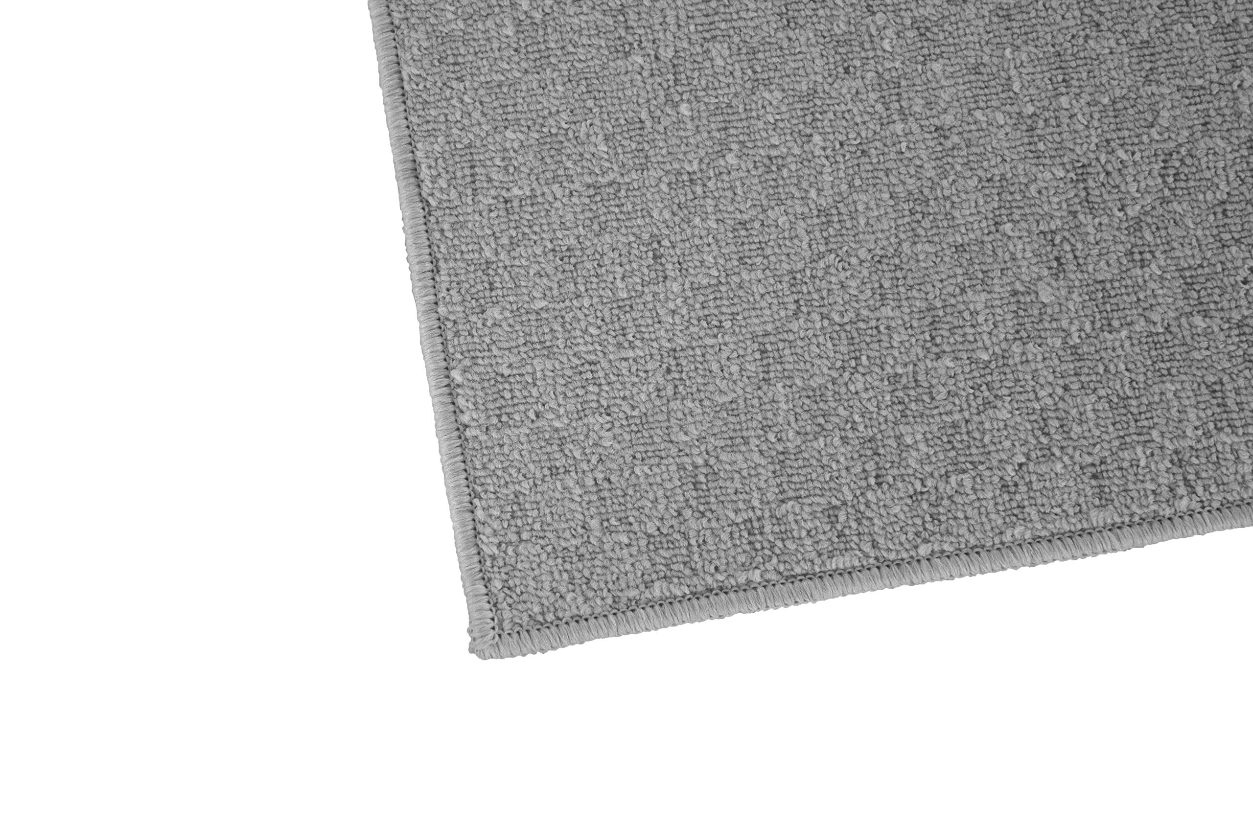 Garland Rug Town Square Silver 4' X 6' Stain Resistant Indoor Area Rug