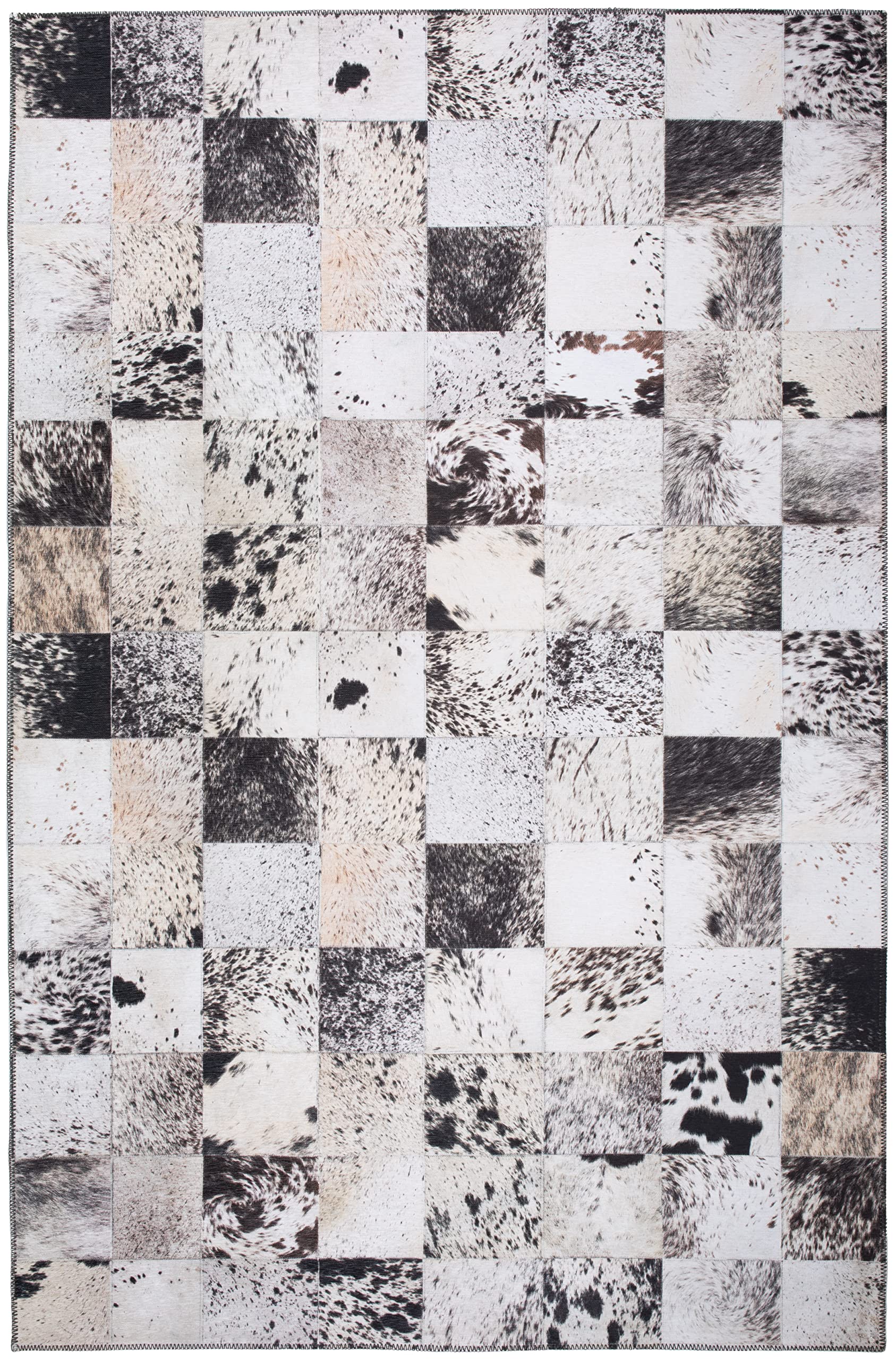 Addison Rugs Laredo Alr40 Granite 5' X 7'6" Indoor Outdoor Rug, Easy Clean, Machine Washable, Non Shedding, Bedroom, Entry, Living Room, Dining Room, Kitchen, Patio Rug
