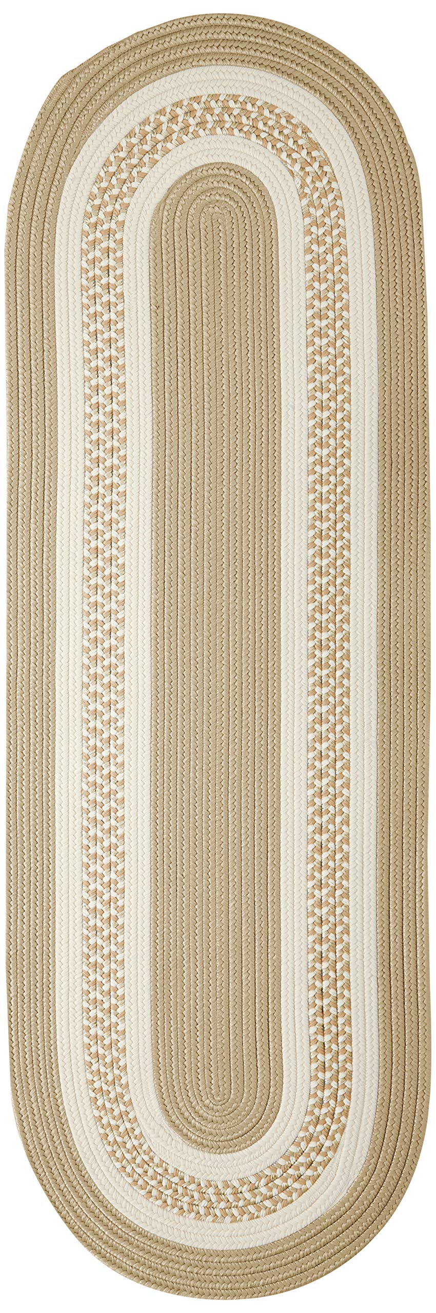 Crescent Area Rug, 2X12, Linen