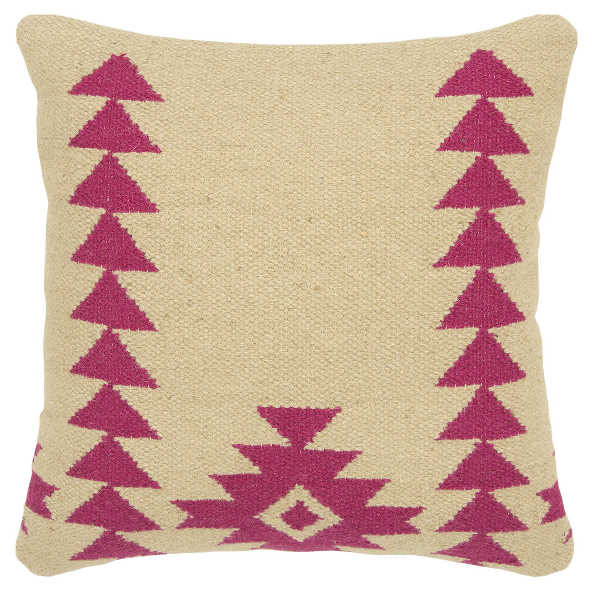 Rizzy Home Aztek Hot Pink Decorative Pillow