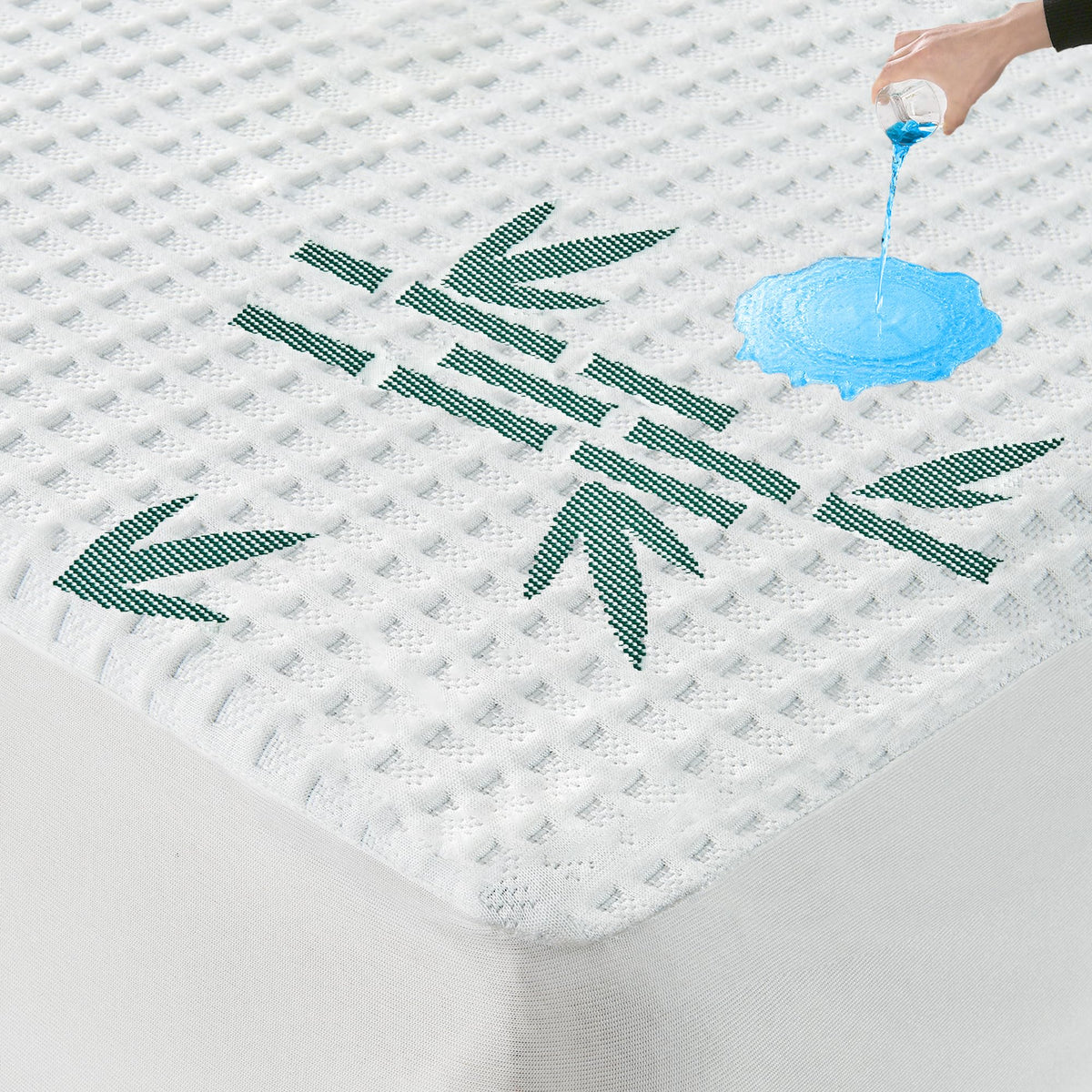 Lunsing Full Size Mattress Protector, Soft Breathable Waterproof Full Size Mattress Pad Cover, 6-16 In Deep Pockets