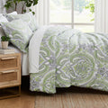 Southshore Fine Living, Inc. King Size Comforter Set, Down Alternative Boho Bedding, Paisley Print Bedspread, Comforters Oversiz