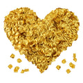2000 Pcs Gold Silk Rose Petals,Artificial Flower Petals for Wedding,Romantic Night,Romantic Valentines Day Decor for Bedroom,Wed