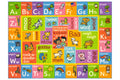 Kc Cubs Abc Alphabet Animal Sounds Educational Learning & Fun Game Play Area Non Slip Boy & Girl Kids Rug Carpet For Children Be
