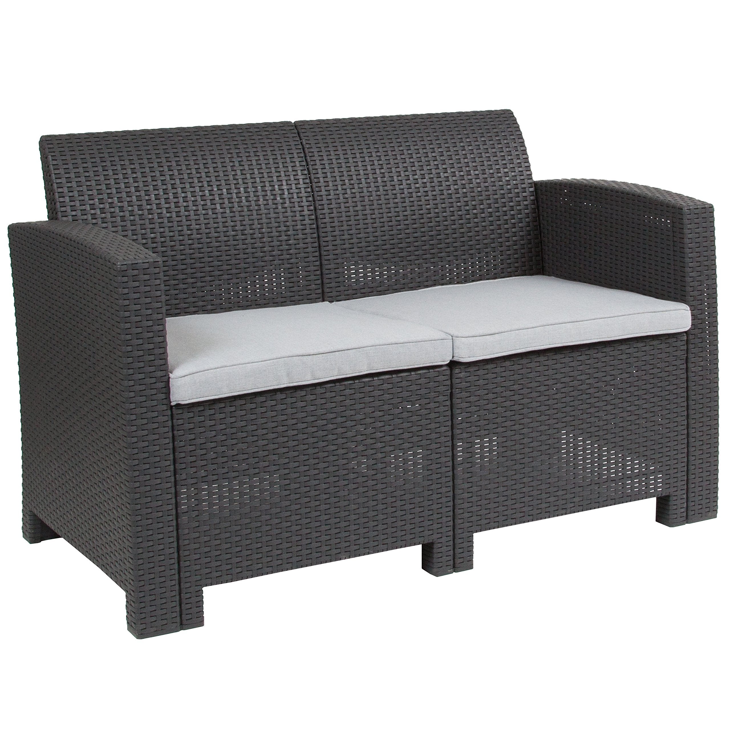 Flash Furniture Seneca Loveseat - Thumbnail 2