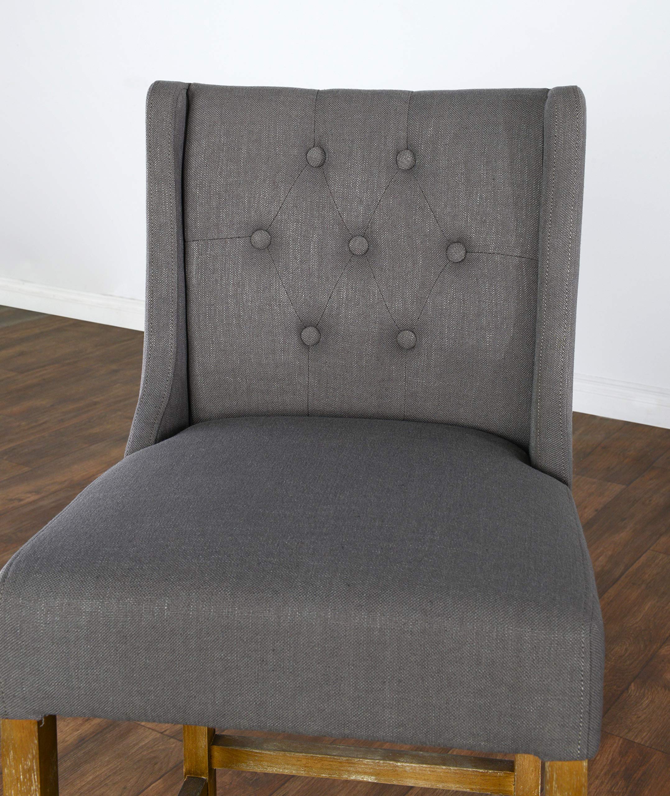 Kosas Home Karla Tufted 30 inch Barstool