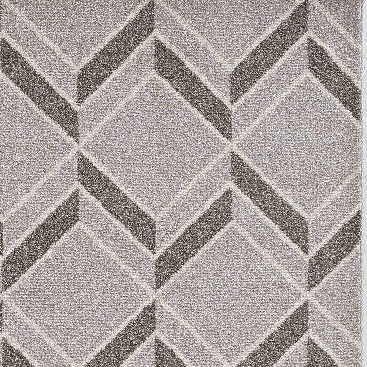 HomeRoots Decor 39' X 59' X 0.'5' Grey Polypropelene Rug