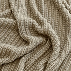 Blagic Knitted Throw Blanket For Couch,Soft Farmhouse Throw Blanket With Tassels,Home Decorative Lightweight Throw Blankets,Came