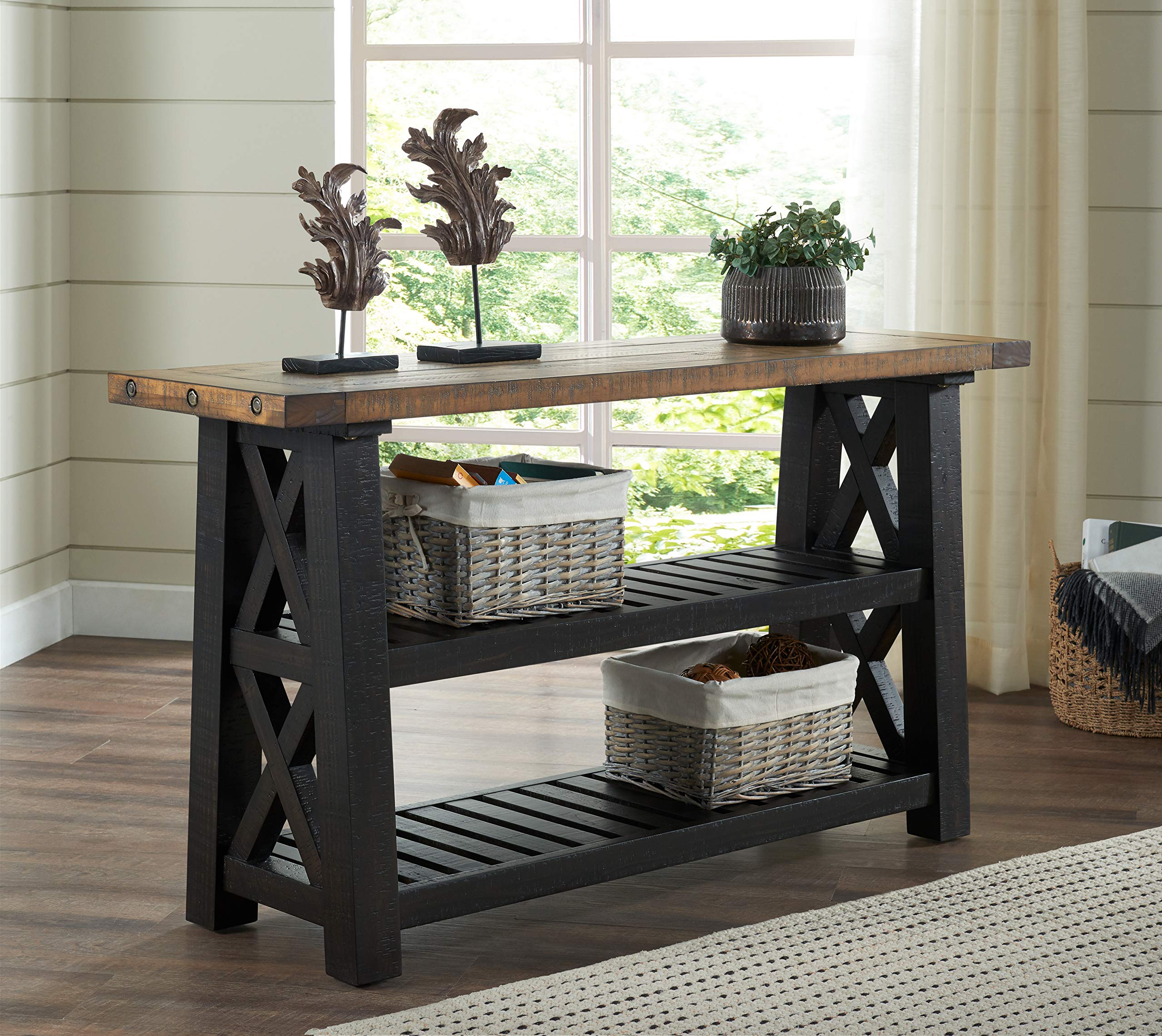Martin Svensson Home Bolton 55" Solid Wood Sofa Console Table