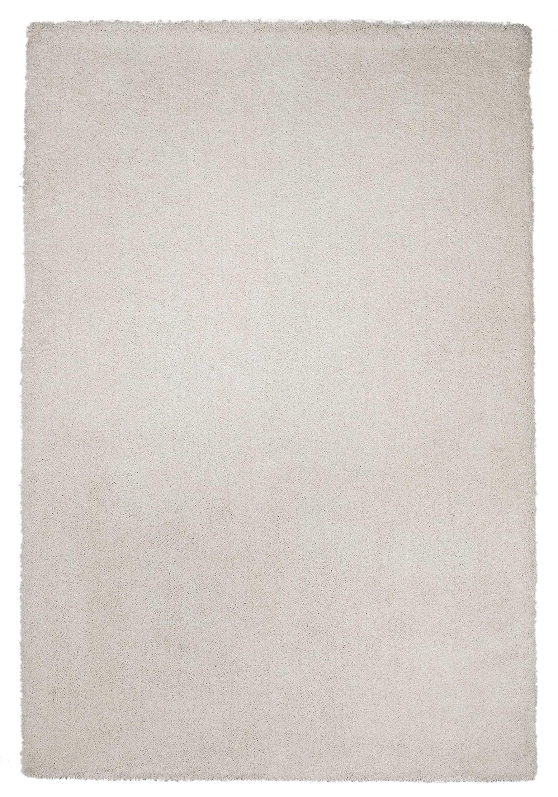 HomeRoots Decor 27' X 45' Polyester Ivory Area Rug