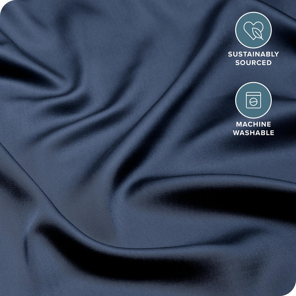 Bare Home 100% Rayon Made From Bamboo Luxury Split King Sheet Set - 5 Piece Bedding Set - Deep Pockets - Cooling Sheets - Breath