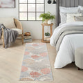 Nourison Pompeii 8 Runner Multi-Color Fabric Area Rug