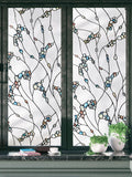 Artscape Elements | Window Privacy Film Stained Glass Pattern | Non-Adhesive & UV Protection | Easy to Apply & Removable | 24 x 