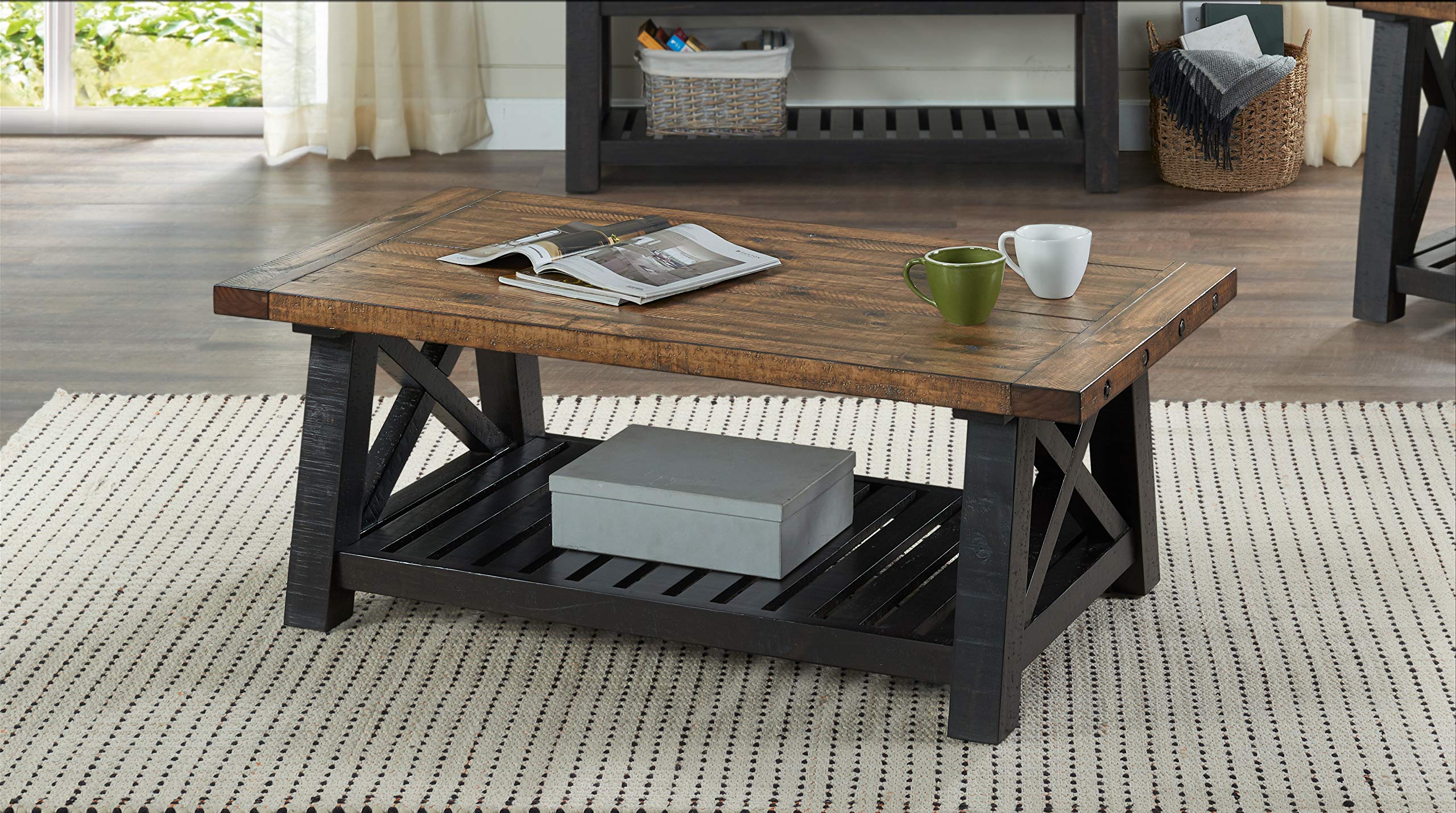 Martin Svensson Home Bolton 50&quot; Solid Wood Coffee Table