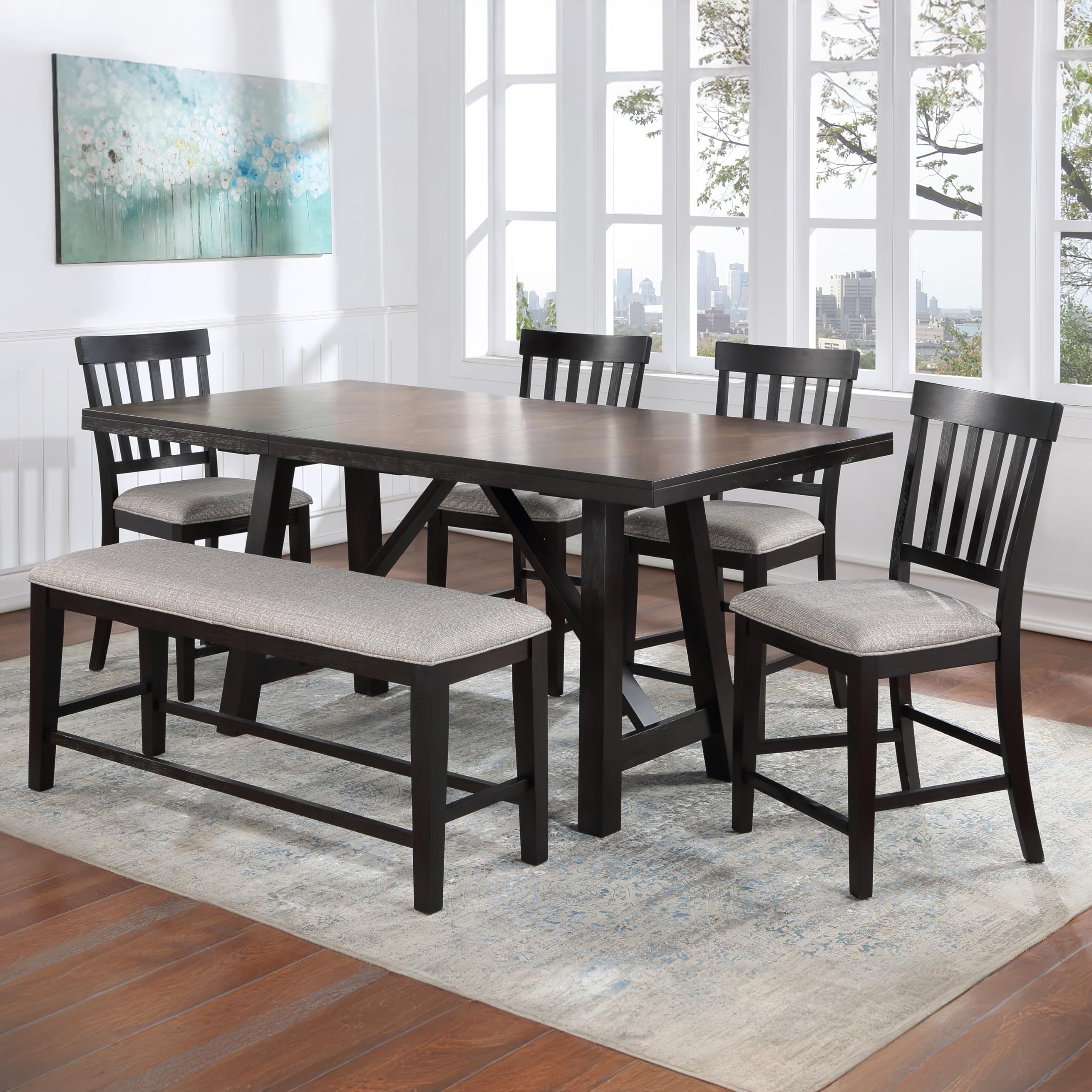 Steve Silver Co Halle Counter Bench