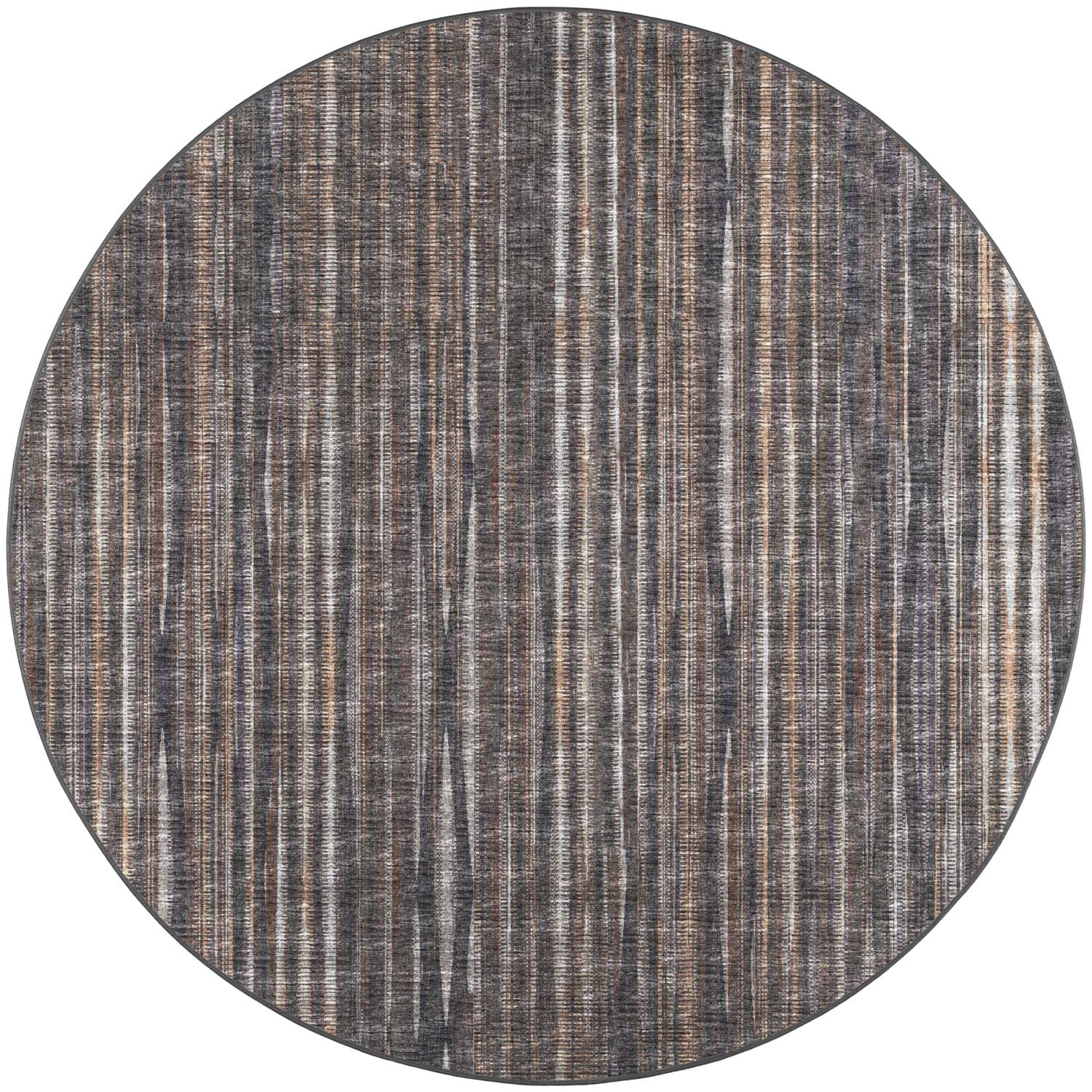 Dalyn Amador Aa1 Fudge 8' X 8' Round Rug Aa1Fu8Ro