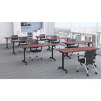 Lorell, LLR60735, Mobile Folding Training Table, 1 Each