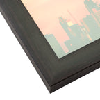 Craig Frames Contemporary, 27X27 Picture Frame, Brazilian Walnut