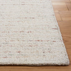 Safavieh Abstract Collection Accent Rug - 2' X 3', Ivory & Brown, Handmade Wool, Ideal For High Traffic Areas In Entryway, Livin