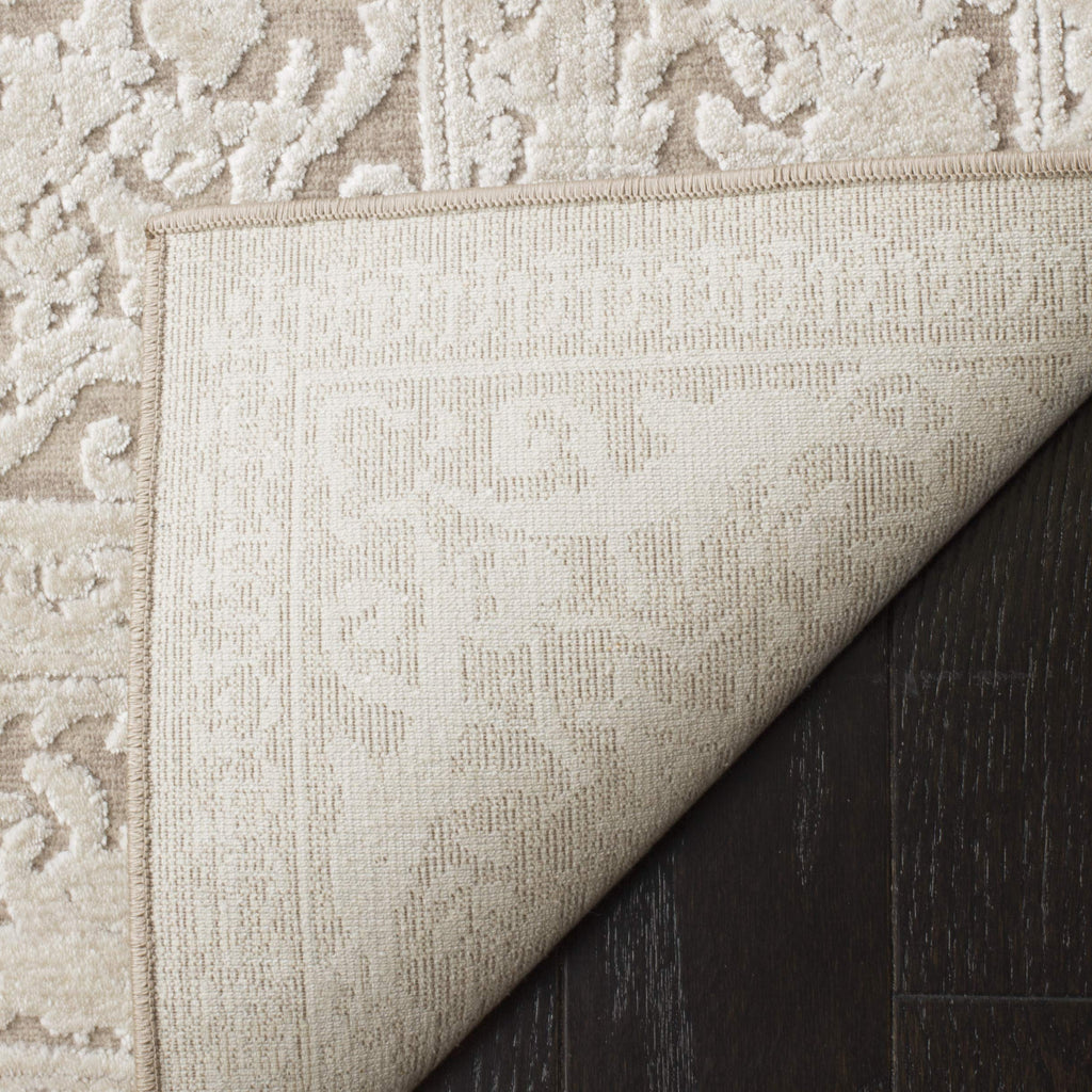 Safavieh Reflection Collection Area Rug - 5'1'' X 7'6'', Beige & Cream, Vintage Distressed Design, Non-Shedding & Easy Care, Ide
