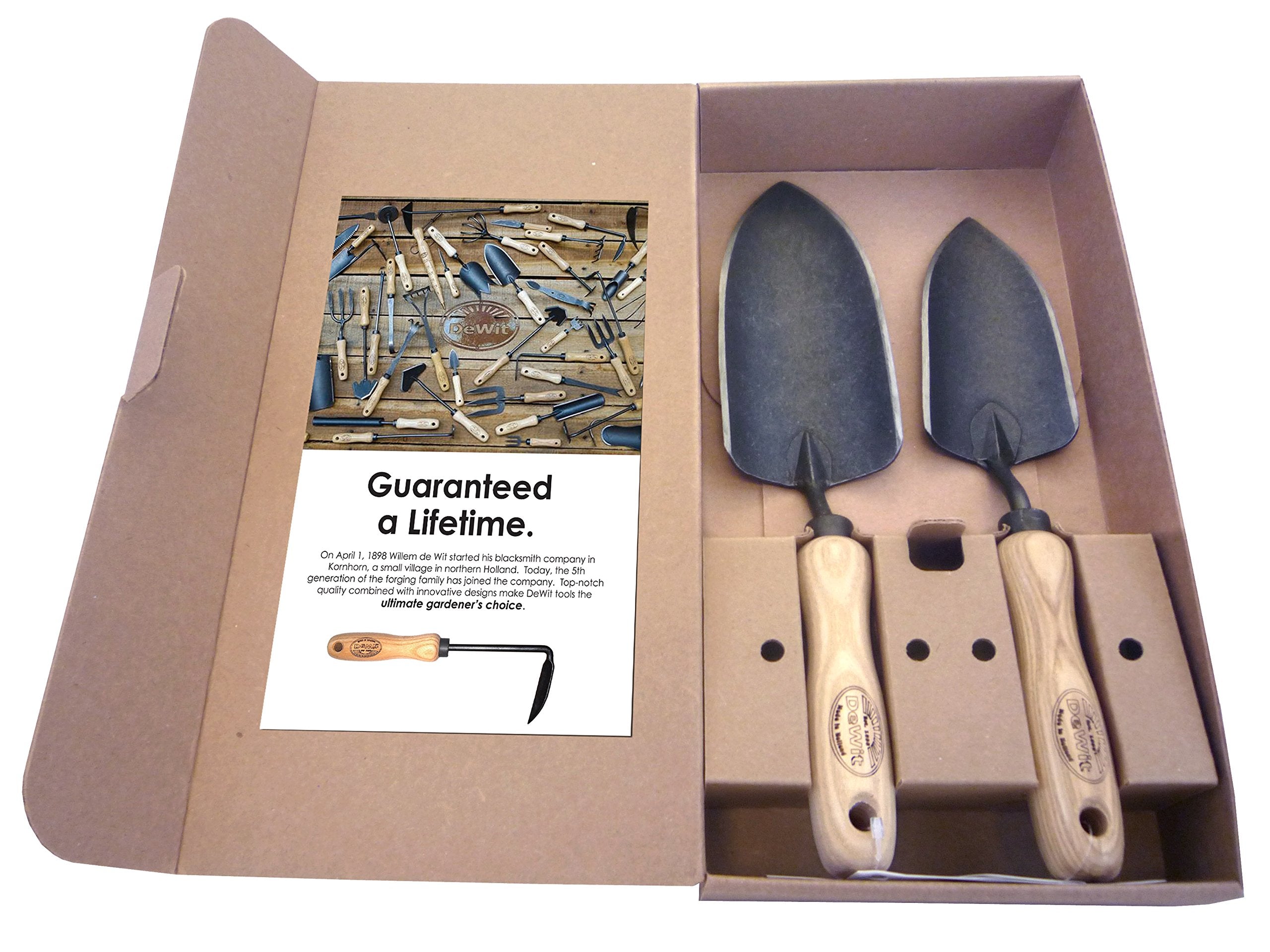 Dewit 2-Piece Tool Gift Set With 2 Sizes Of Forged Trowel