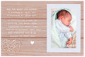NZY Unique Godchild Baptism Gift-Christening Gift for Godchild Godson Goddaughter-Dedication Present-Blessing Picture Frame from