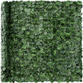 Best Choice Products Outdoor Garden 94x39-inch Artificial Faux Ivy Hedge Leaf and Vine Privacy Fence Wall Screen - Green
