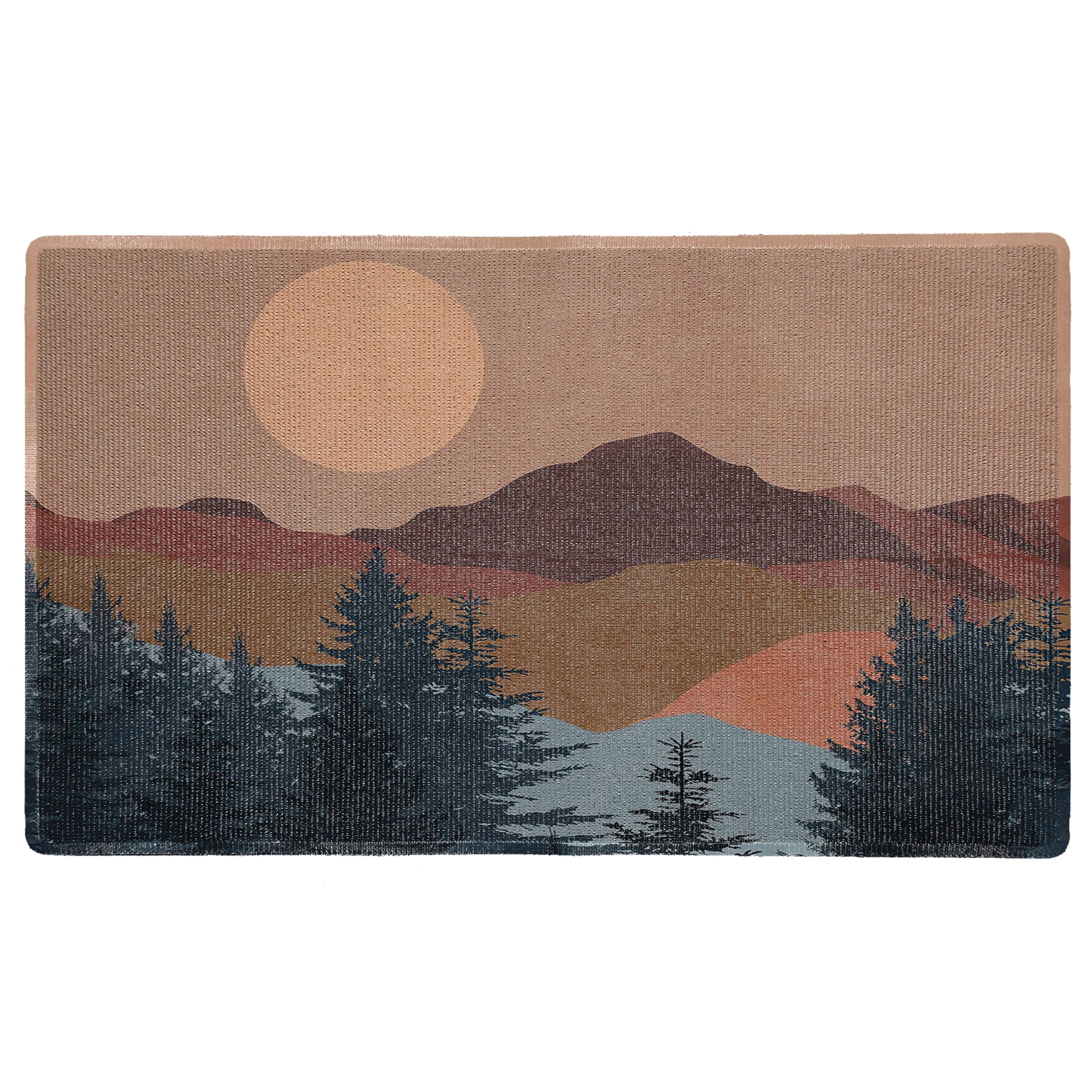 983-Nogrit Boho Coir Doormat For Outdoor Entrance,Boho Front Door Mats Outdoor,Boho Welcome Mat,Boho Door Mat Outdoor,Boho Indoo