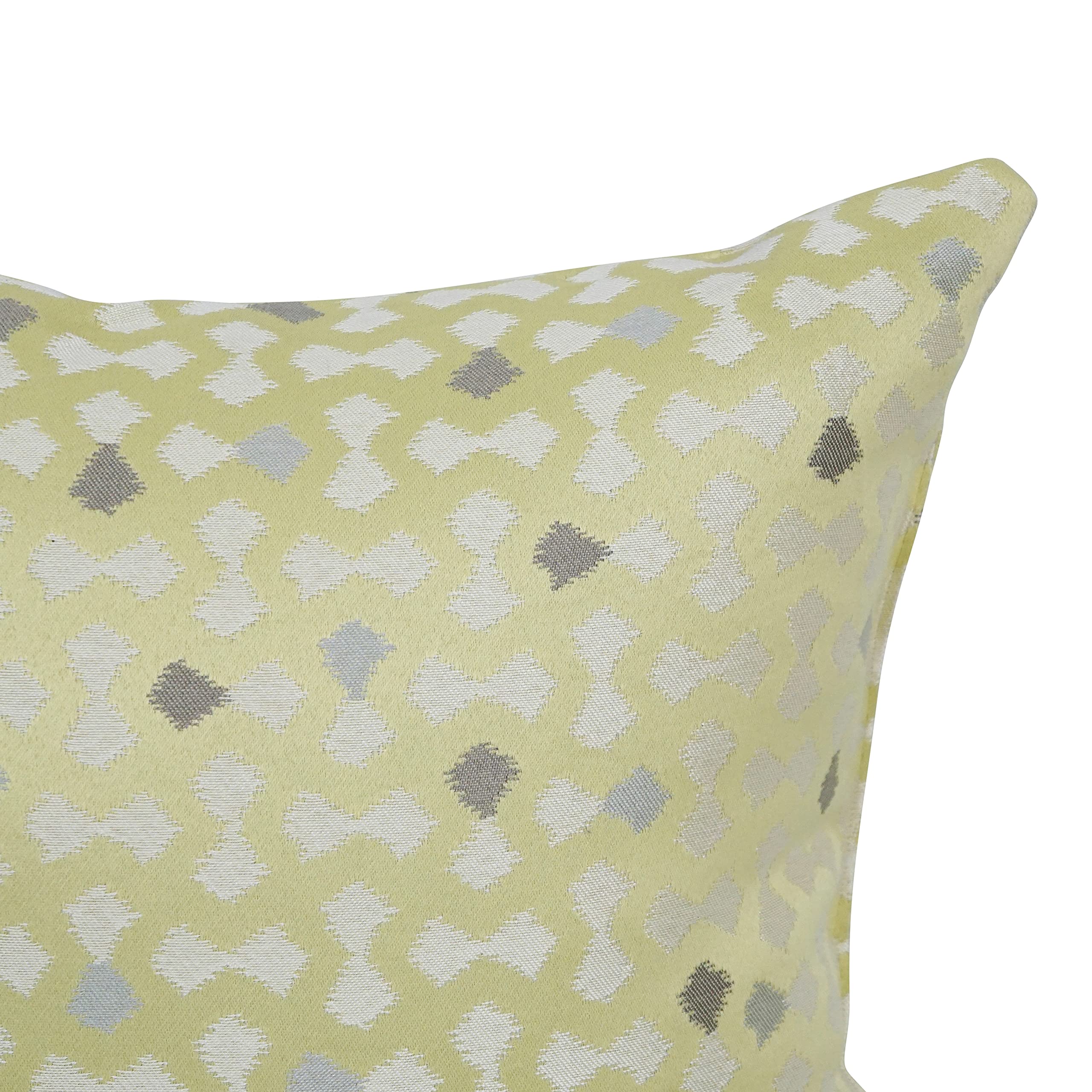 Blazing Needles Square Polyester Jacquard Throw Pillows, 17", Talamols Pineap 2 Count