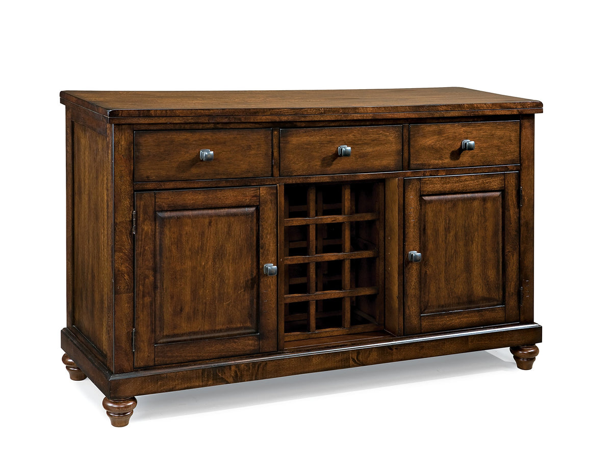 Intercon Kingston 58&quot; x 36&quot; Wine Server, Raisin Sideboard, Brown