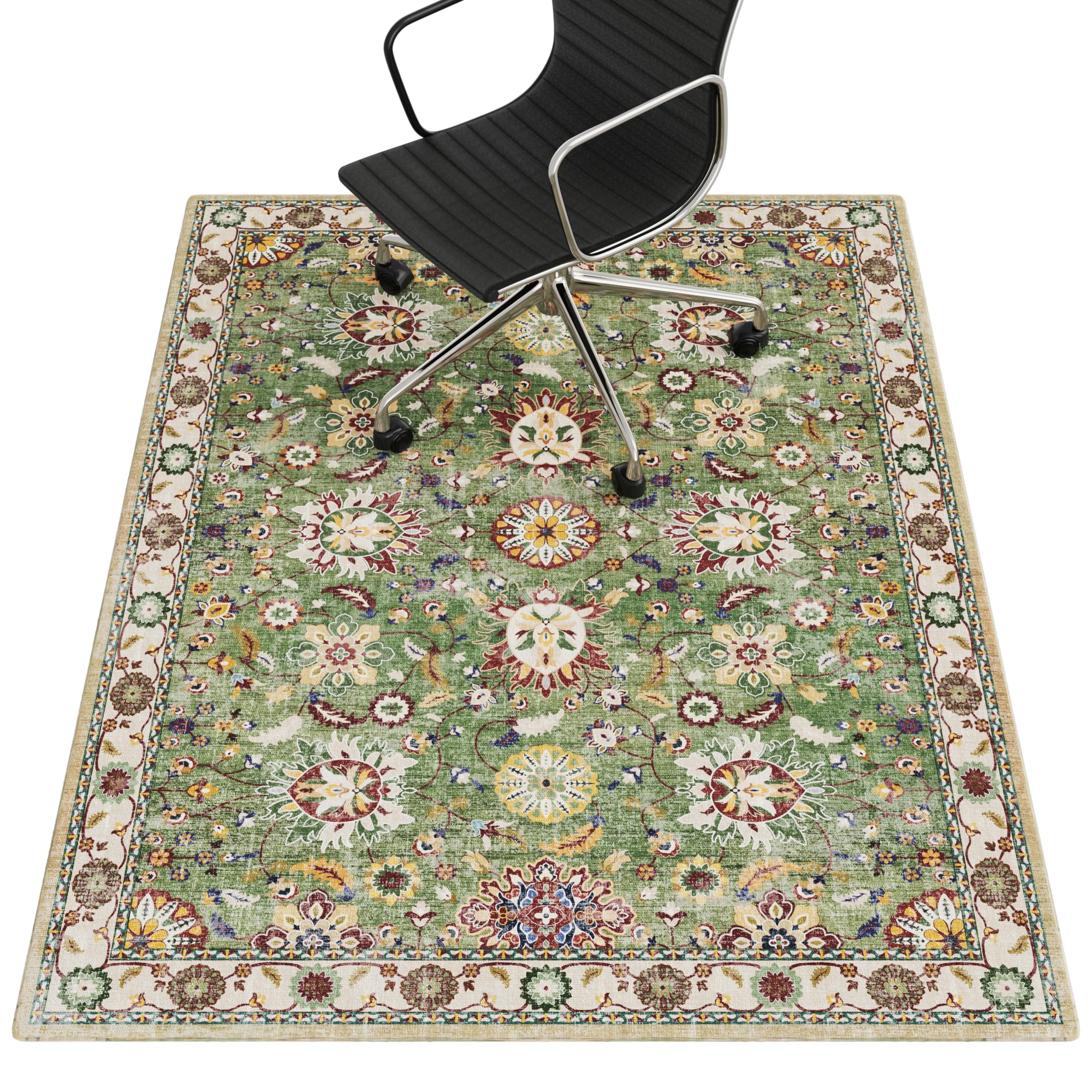 Prohalo Office Chair Mat For Hardwood Floor, 36'X48' Desk Chair Mat For Rolling Chairs, Non Slip Computer Chair Mat For Carpet