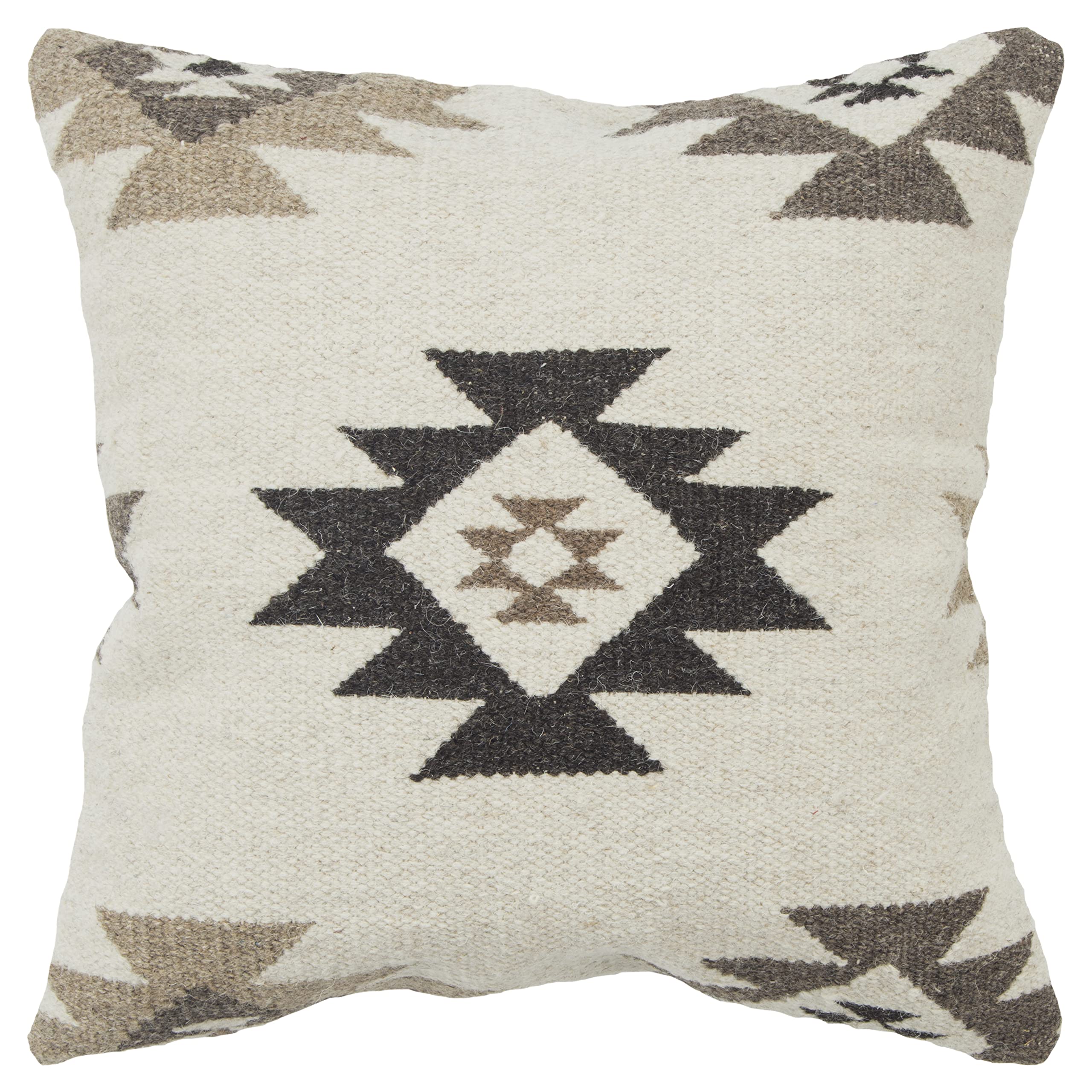 Rizzy Home | T13806 | 22"x22" Decorative Pillow | Down Fill