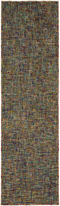Addison Rugs Winslow Awn31 Multi 2’3" X 7’6" Rectangle Soft Wool Blend Runner Rug, Durable, Handmade, Bedroom, Entryway, Laundry Room, Living Room, Dining Room, Kitchen Rug