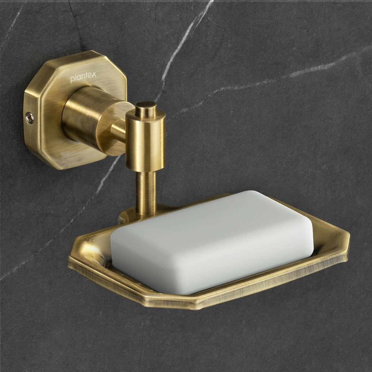Plantex 304 Grade Stainless Steel Soap Holder for Bathroom/Soap Dish/Soap Stand for Kitchen Sink/Soap Case/Bathroom Accessories