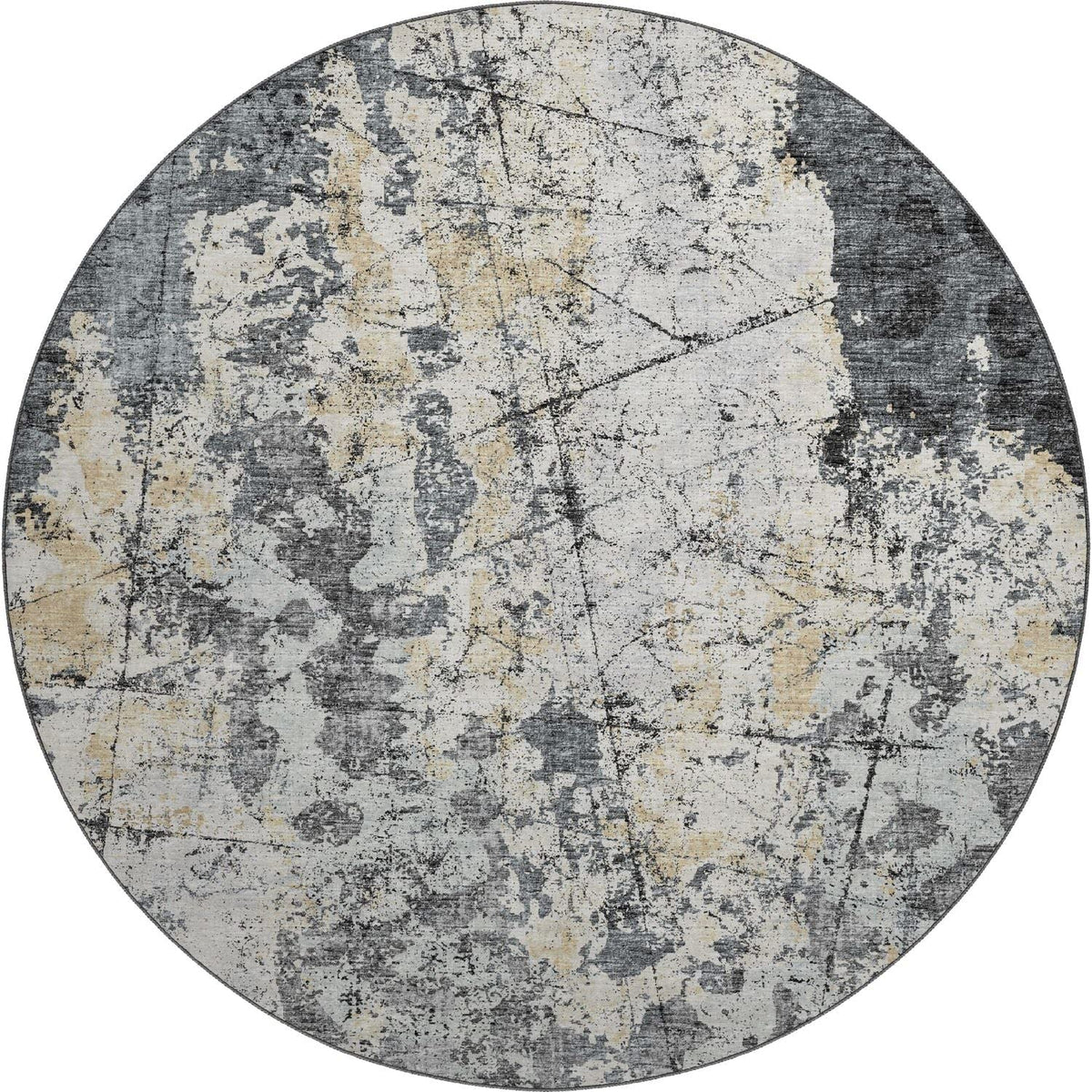 Camberly Cm3 Multi-Color Casual Rug Round 8' X 8'