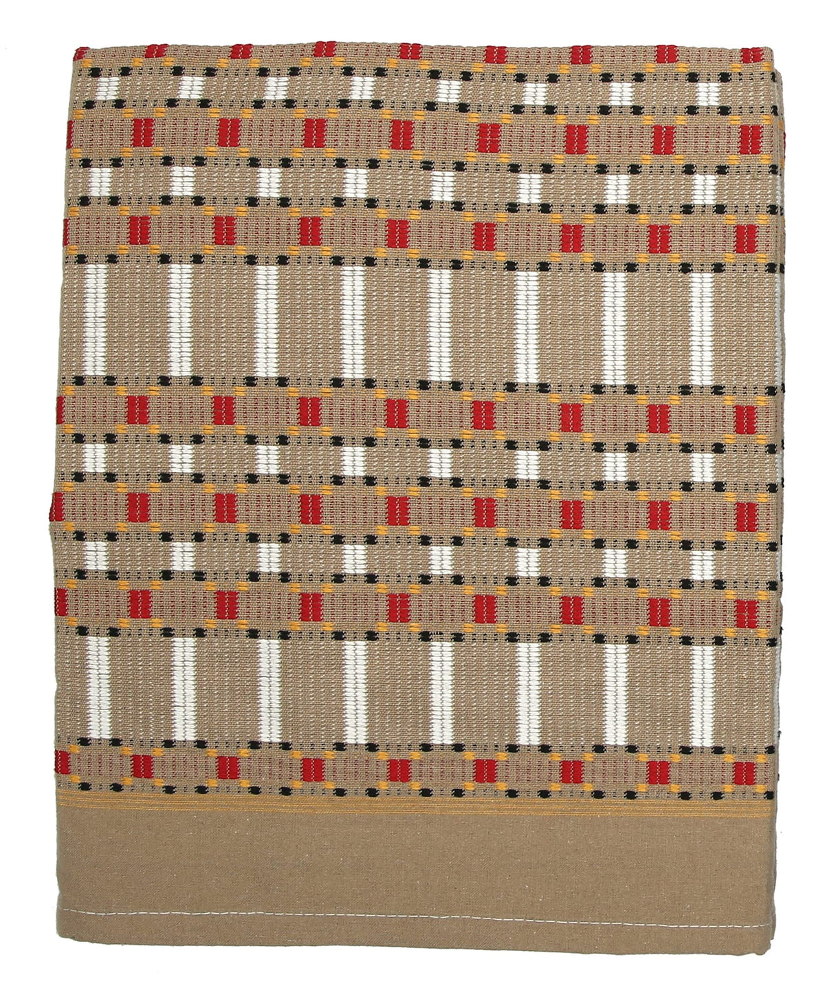 SAAGAR TEX ST Cotton Single Bed Blanket (60x90)  Brown Solapur Chaddar | Winter Dohar & AC Blanket | Lightweight Summer Singl