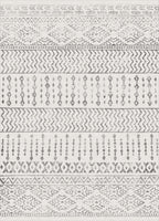 Art&Tuft 6X9 Area Rug, Super Soft Ultra-Thin Moroccan Washable Rug, Anti-Slip Backing Rugs For Living Room, Foldable Geometric M