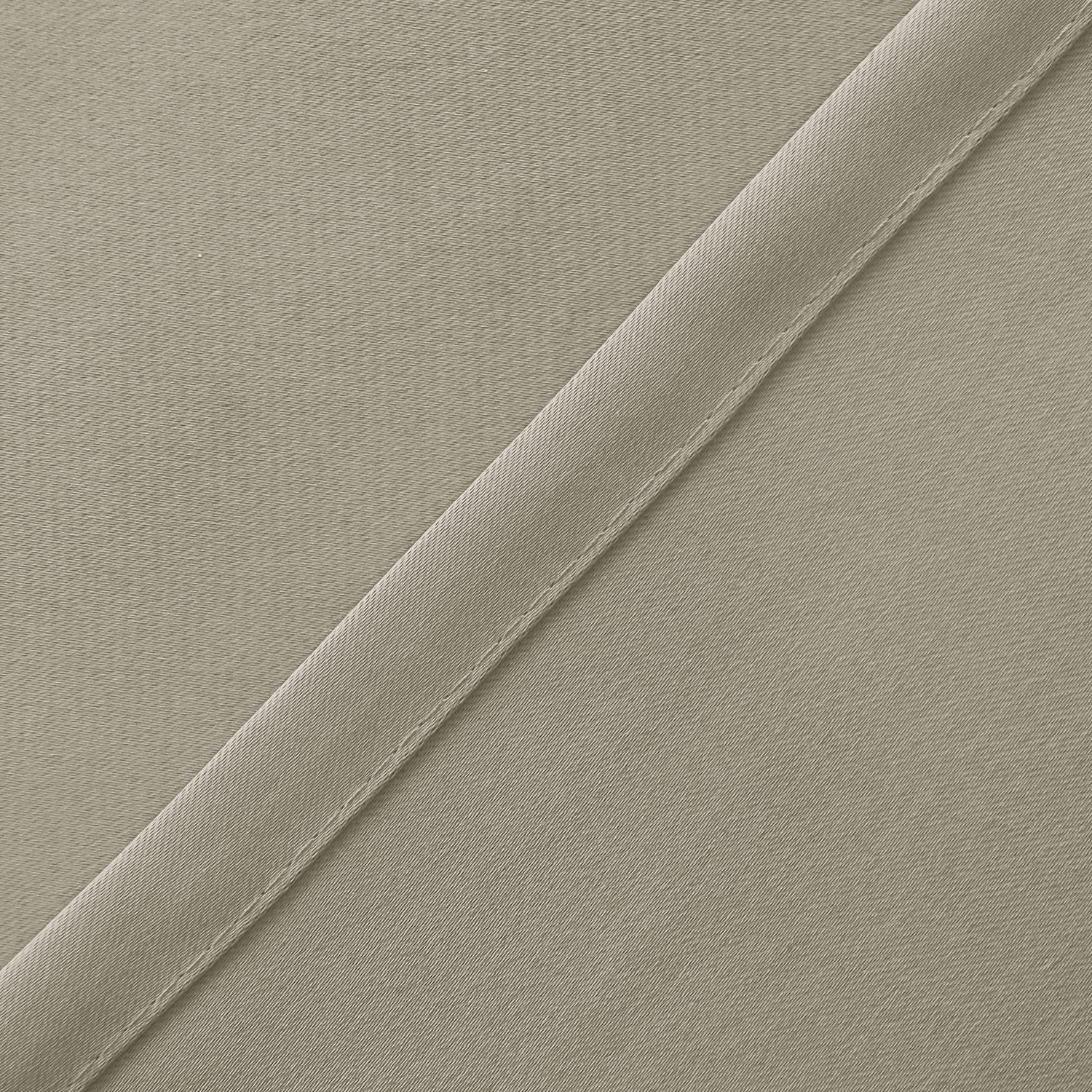 Hiasan Valance Curtains For Kitchen Blackout Thermal Insulated Solid Window Curtain Valance, Light Beige, 42 X 12 Inches, 1 Panel