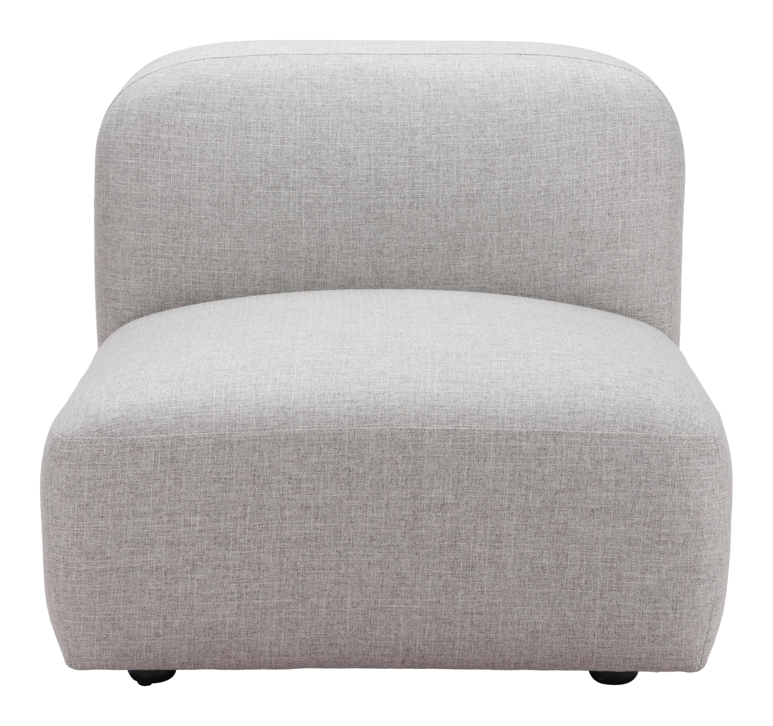 Zuo Biak Middle Chair Gray
