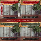 Trumiri Incense Sticks - Combo Pack Of 40 Insence-Sticks - 20 Rose + 20 Jasmine - Insenses - Insents - Incents - Inscense - Ince