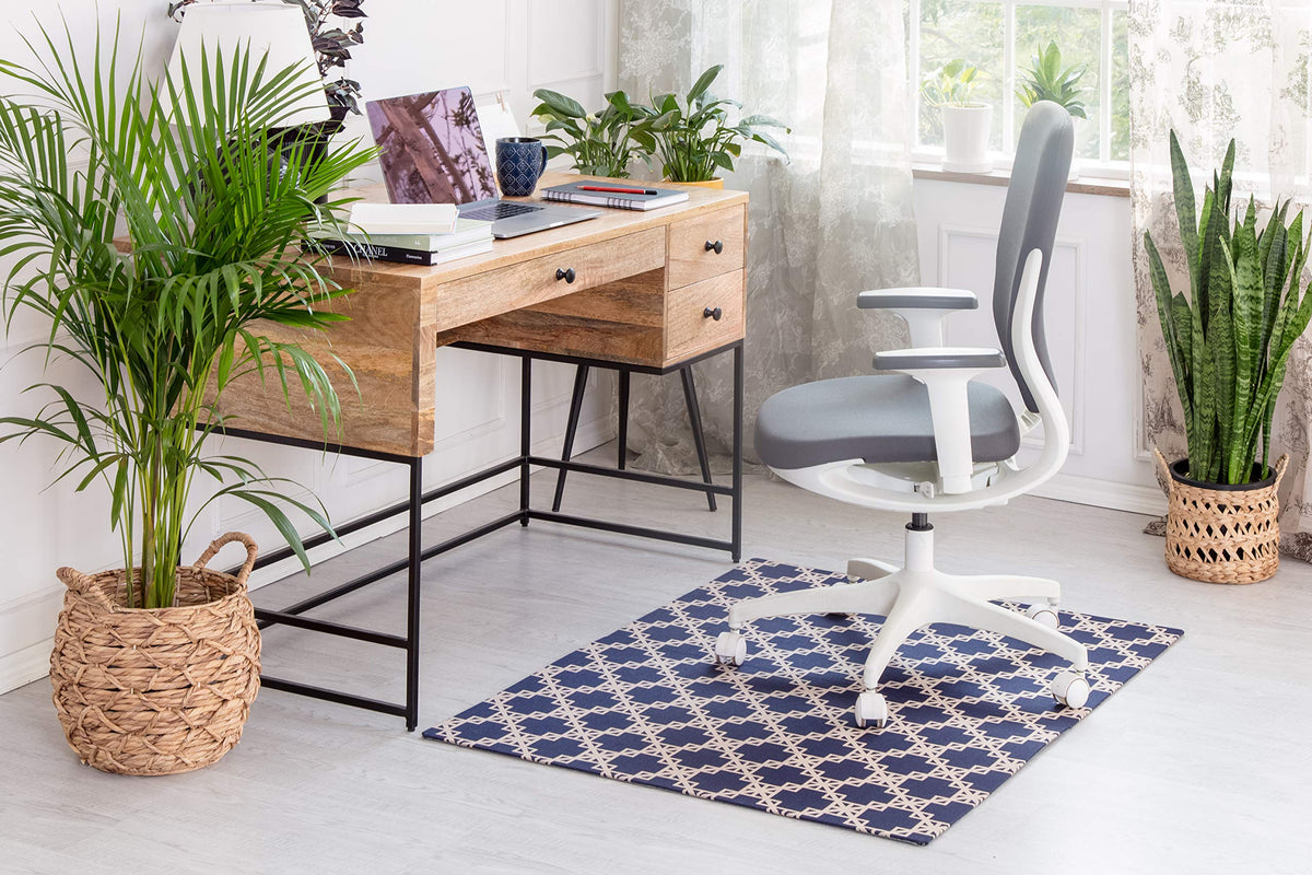 Anji Mountain Rug'D Collection Chair Mat For Hard Surfaces And Commercial Carpets, 36 X 48-Inch, Aberdeen
