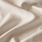 Twopages Double Layer Lined Pinch Pleated Curtain Sand Beige Linen Blend Light Filtering Room Darkening Curtain For Kitchen, Win