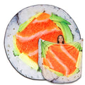 Tiltech Sushi Blanket - Giant 6 Foot Food Blanket - 72' Realistic & Large Size Gag Gift, Soft, Warm & Plush Flannel, Cute & Fun