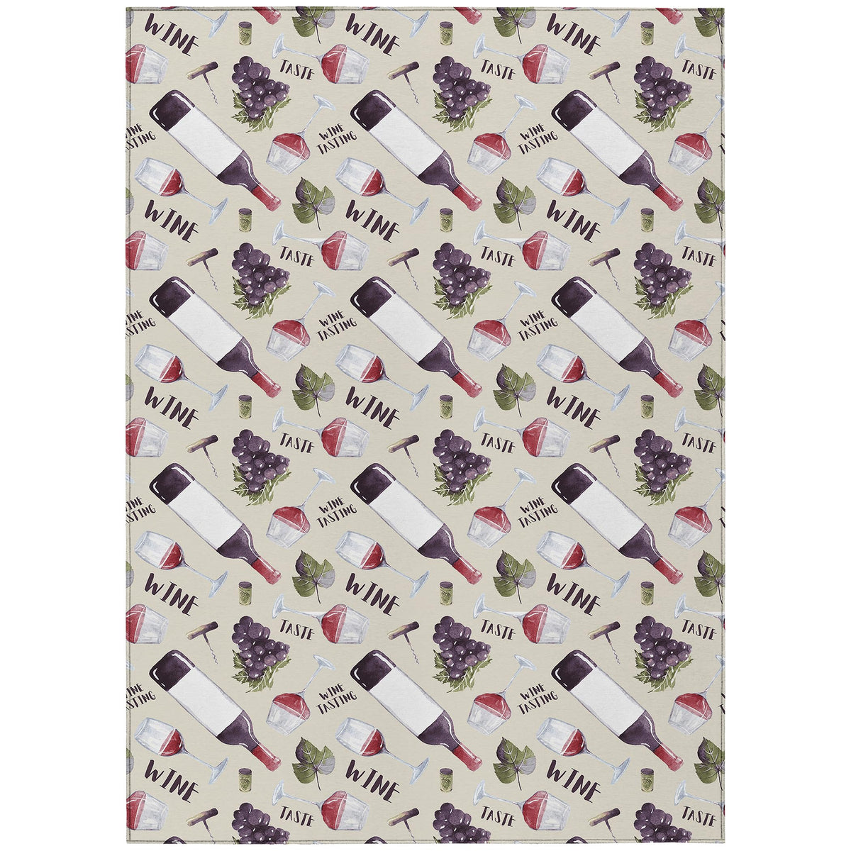 Dalyn Rugs Kendall Ke14 Ivory 8' X 10' Indoor Outdoor Area Rug, Easy Clean, Machine Washable, Non Shedding, Bedroom, Living Room, Dining Room, Kitchen, Patio Rug