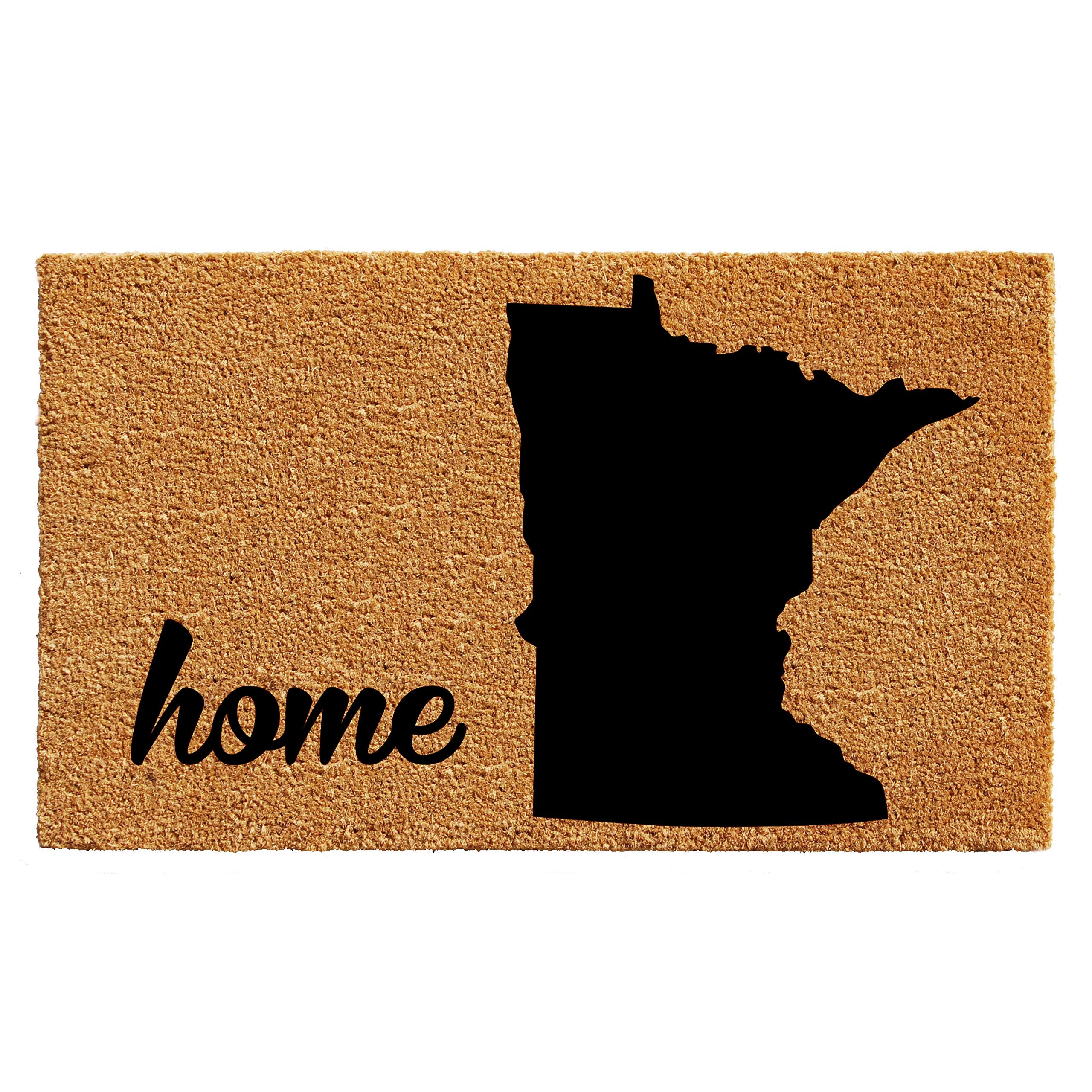 Calloway Mills 105281830 Minnesota Doormat, 18' X 30', Natural/Black